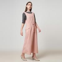 ราคา MCB Overall Dress Drawstring Pocket Basic Plain Liana Salem | 5803015 (45856790098)