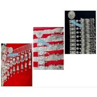 ราคา เข็มขัดล้านนาประดับชุดไทยห้อยระย้า/ล้านนาไทยประยุกต์/สินค้าพร้อมส่งจากประเทศไทย เข็มขัดยาว40นิ้ว (28657574137)