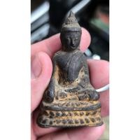 ราคา พระบูชา ปางมารวิชัย สมัยยุครัตนโกสินทร์ สูง 2.5 นิ้ว ฐานกว้าง 1.5 นิ้้ว พระรัตนะ ลงกรุ มีคราบกรุทั้งองค์ ก้นดินสวยเดิมๆ (40329302282)