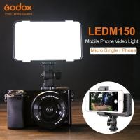 ราคา Godox LEDM150 5600K โทรศัพท์มือถือ LED Video Light แผงสว่างพร้อมแบตเตอรี่ชาร์จแบตเตอรี่ในตัว (การชาร์จไฟ USB) (29421203754)