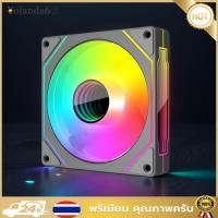 ราคา จัดส่งรวดเร็ว 12 ซม.เคส CPU พัดลมระบายความร้อน ARGB 5V 3Pin 4 Pin PWM พัดลมแชสซีคอมพิวเตอร์ Infinity Mirror Silent Computer Cooler พัดลม 800-1800 RPM สําหรับ PC Cooler และกรณี (51455821176)