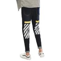 ราคา Off White Street Jeans กางเกงยีนส์ แฟชั่น แนวเกาหลี (854567872)