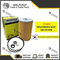 ราคา O-2205 HINO TRUCK OIL FILTER BY PASS (15607-2281) (49902064451)