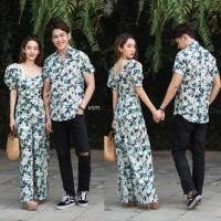 ราคา ️ Vsm Couple จั้มสูทยาวแขนพอง+เชิ้ต ชุดคู่ ชุดคู่รัก ชุดลายดอก ชุดคู่ไปทะเล ชุดไปเที่ยว ชุดไปทะเล ชุดถ่ายพรีเว็ดดิ้ง (5640415567)
