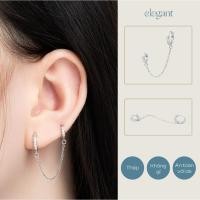 ราคา HOOP CHAIN HOOP ต่างหูหรูหรา CHAIN (ราคา 1 ชิ้น) (28838766165)