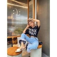 ราคา Set เสื้อยืด+กางเกงยีนส์ขนนก งานสั่งร้าน Missagale (มือ1) (13023740896)