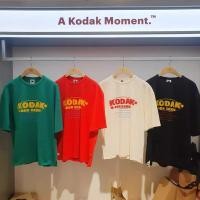 ราคา KODAK KODAK Front Letter Print Short Sleeve Simple Casual T-Shirt Fashion (55057736358)