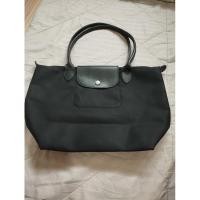 ราคา longchamp Le Pliage Neo สีดำ หูยาว มีร่องรอยการใช้งาน (24836999799)