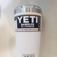 ราคา Rambler 20oz Tumbler White แก้ว YETI ของแท้ ส่งฟรี (2287185525)