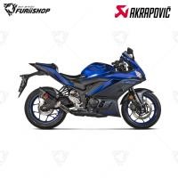 ราคา ท่อสูตร/ท่อแต่ง/ท่อไอเสีย Akrapovic Slip on GP carbon ปลายดาบ : for Yamaha YZF-R3/MT03 15-18 /19-20/All new 2021-2022 (17986957916)