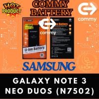 ราคา Commy Battery แบตเตอรี่มือถือยี่ห้อ Commy Battery แบตเตอรี่​มือถือ SS ซซ รุ่น Galaxy Note 3 Neo Duos (N7502) (3807810348)