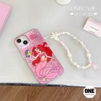 ราคา เจ้าหญิง นางเงือก เคสไอโฟน7 สำหรับ IPhone 14 13 12 11 15 16 Pro Max 8 6 6S 7 Max XS XR X Plus SE ระลอกน้ำ เรียบง่าย เคส (29516616876)