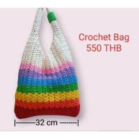 ราคา Crochet Bag กระเป๋าโครเชต์ (25533059923)