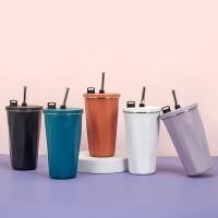 ราคา จัดส่งจากกรุงเทพ ใหม่!เพชรรูปถ้วยกาแฟ ถ้วยน้ำสูญญากาศ สแตนเลส304 ฉนวนกันความร้อนถ้วยมูลค่า รถถ้วยจิบ 600ml แก้วเยติ (18494455975)