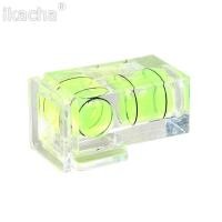ราคา Hot 2 Axis Bubble Spirit Level Gradienter Camera Flash Hot Shoe For Canon For Nikon For Sony Universal DSLR Camera Photo (18185839359)