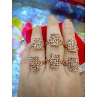 ราคา #แหวนนาคแท้เพชรซีกหน้าเหลี่ยม (18349979492)