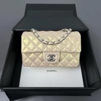 ราคา กระเป๋าเชลซีมินิไหล่สำหรับสตรี หนังแพะแท้ มีสายสะพายข้าง สไตล์หรูกว่าพร้อมใช้งานได้ทุกวัน (57757497826)