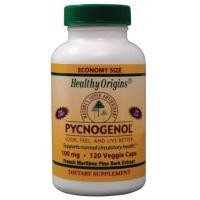 ราคา เปลือกสนฝรั่งเศส Healthy Origins Pycnogenol 100 mg 120 Veg Caps (1525558218)