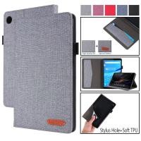ราคา เคสแท็บเล็ต เคสหนัง PU สำหรับ Lenovo Tab M8 TB-8505F TB-8505X TB-8505I ขนาด 8.0 นิ้ว (4366911625)