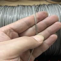 ราคา ✲304 สแตนเลสเคลือบพลาสติกเชือกลวดเหล็กหนา 0.3mm-8mm ราวตากผ้าทะเลสายตกปลาโฆษณาตกแต่งสลิง (18628970642)