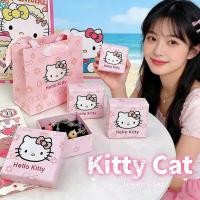 ราคา แฟชั่นสาวสร้อยข้อมือคิตตี้ชุดวันวาเลนไทน์สร้อยคอแหวนเครื่องประดับวันสตรีของขวัญวันเกิดตกแต่ง (49555257328)
