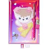ราคา SMD009 สมุดไดอารี่ สมิกเกอร์ smiggle Dual Flavour A5 Lockable NoteBook (1240166036)