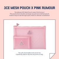 ราคา กระเป๋า3ce | 3CE PINK RUMOUR MESH POUCH (196271207)