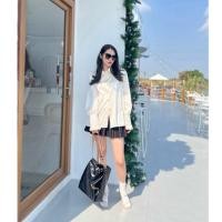 ราคา Satin Shirt เสื้อเชิ้ตผ้าซาติน (24112538252)