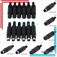 ราคา จากไทย แจ๊คเยอรมัน แจ๊คดิน Jack Mini Din Plug Socket Connector 4 / 5 / 6 / 7 / 8 Pin Male Female ของแท้ (41572452556)