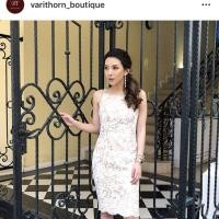 ราคา Varithorn Valentino Lace Dress.. Size: S Price: 2,000 Baht (Used Like New!) (1627471052)