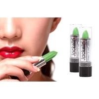 ราคา ลิปในตำนาน //ลิปเขียว(1แท่ง)//ลิปแจ็คเกอรีน เปลี่ยนเป็นชมพูติดทน jackelin (21782581830)