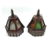 ราคา โคมไฟไม้สักเก่า แบบแขวน 6 เหลี่ยม (19949193388)