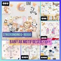 ราคา Q WALL STICKER WALL STICKER Q97 Q98 Q99 Q100 Q101 ASTRONAUTS UNICORN ASTRONAUTS ANIMAL STICKER (46153471051)