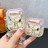 ราคา Snoopy Puppy Dog Pendant Soft Tpu หูฟังกันกระแทกสําหรับ AirPods 1 2 Pro 3 (2021) Pro 2 3 4 Earpods หูฟัง (44907828864)