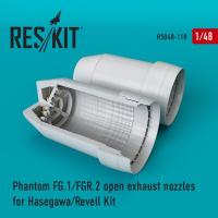 ราคา RSU48-0110 Phantom FG.1/FGR.2 open exhaust nozzles for Hasegawa/Revell Kit (1/48) (17220646131)