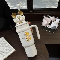 ราคา 【ส่งไว】แก้วมิกกี้เมาส์ แก้วน้ำเก็บความเย็นลายน่ารัก 3D ความจุขนาดใหญ่พกพาสะดวก งานสวย ของขวัญน่ารัก (54553435695)