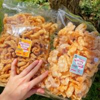 ราคา ขายดี!! พร้อมส่ง!! แคบหมูกระจก แคบหมูแผ่น หอม กรอบอร่อย ไม่แข็ง‼️ แคบหมู ของฝาก ขนมปีใหม่ ของขวัญ กากหมู (25729717865)