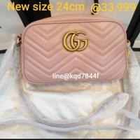 ราคา ของแท้100% new Gucci marmont24 (4515842784)