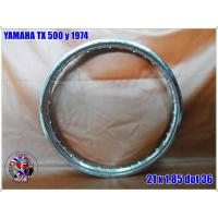 ราคา วงล้อเหล็ก (ชุบโครเมียม) ขอบ 21 x 1.85 dot 36 รู วงล้อหน้า สำหรับ YAMAHA TX 500 y 1974 Front Chrome Steel Wheel Rim (19620883615)