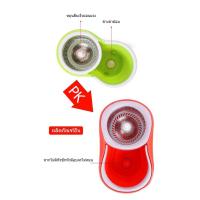 ราคา ถูง่าย ไม้ถูพื้น Spin Mop ชุดถังปั่นม๊อบสแตนเลส 2 ผืน พร้อมไม้ถูพื้นและผ้าม๊อบ เหล็กสแตนเลส ฟรีผ้าตลอดการใช้งานมีล้อ (26827860787)