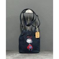 ราคา กระเป๋ายีนส์girlishทรงขนมจีบ (26930950702)