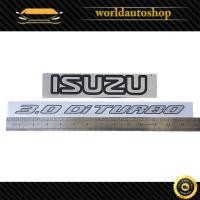 ราคา สติ๊กเกอร์ ISUZU + 3.0 Di TURBO sticker isuzu 3.0 Di TURBO อิซูซุ 1 ชุด 2 ชิ้น (ตามรูป) มีเก็บเงินปลายทาง (28907365979)