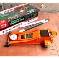 ราคา OKURA แม่แรงตะเข้ 3 TON 3ตันเตย รุ่นงานหนัก รุ่น OK-3ELOkura ตะเข้ 3Ton (โหลดเตี้ย) 2สูบแม่แรง Okura3ตัน 2สูบ ใช้งานงาน (26059659918)