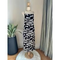 ราคา ZARA - เดรส MIDI ผเา SATIN ลายเสือ ขาวดำ SIZE M - แท้ (มือ 2) (53800189684)