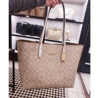 ราคา COACH TOWN TOTE ของแท้ พร้อมส่ง ทรง Shopping bag (6528755625)