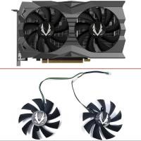ราคา พัดลมระบายความร้อนสําหรับ Zotac GeForce RTX 2060 2070 SUPER Mini GTX 1660 1660Ti พัดลมคู่กราฟิกการ์ด Cooling Replacement (45304148863)