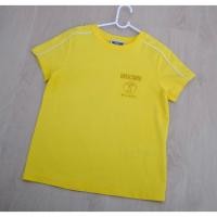 ราคา เสื้อยืดเด็ก Moschino ป้ายแบรนด์นูนสีทอง Size 4Y (28641694443)