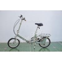 ราคา จักรยานพับได้ญี่ปุ่น - ล้อ 16 นิ้ว - มีเกียร์ - อลูมิเนียม - สีเงิน [จักรยานมือสอง] (24355540463)