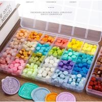 ราคา 200/300/480ชิ้น หอยนางรมแปดเหลี่ยมอนุภาคขี้ผึ้ง, กล่องอนุภาคขี้ผึ้ง, ใช้สําหรับเชิญงานแต่งงาน, ปิดผนึกการ์ดซองจดหมาย (27105058923)