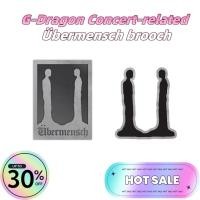 ราคา Authentic Product 同款.bratonG-Dragon bermensch เข็มกลัดโลหะ GD G-Dragon No. เข็มกลัด22 (29786379846)